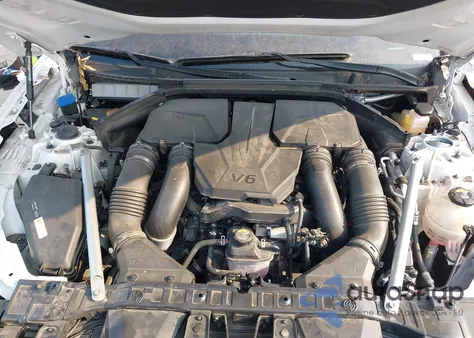 2022 Genesis Gv70 3.5T Awd Sport из США, поврежденный, VIN KMUMCDTC6NU040733